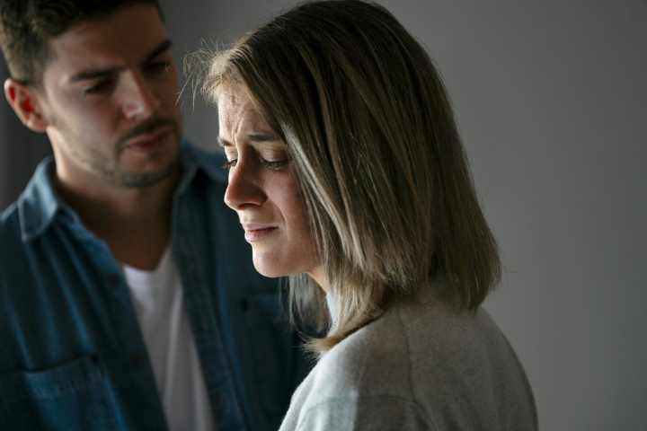 Couple tendu lors d’une dispute