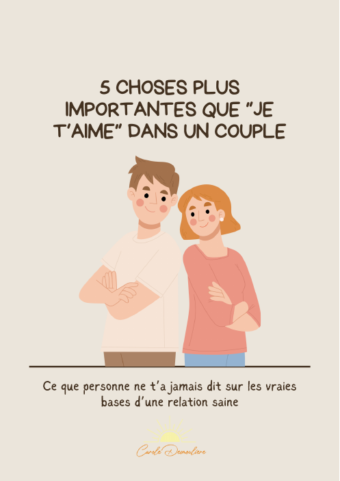 Couverture de l’ebook gratuit « 5 choses plus importantes que je t’aime dans un couple »